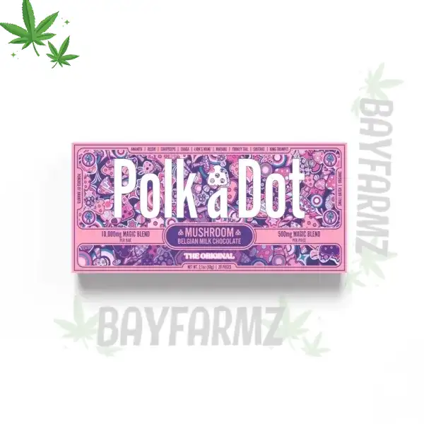 POLK A DOT MUSHROOM CHOCOLATE BAR 500MG